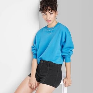 Women's Super-High Rise Seamed Jean Shorts - 0